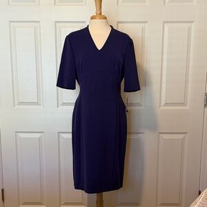 Elegant Purple Women's Dress